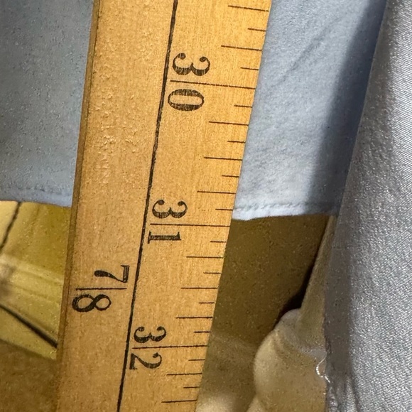 - Blue and White Tiered Babydoll Dress size medium - Picture 7 of 9